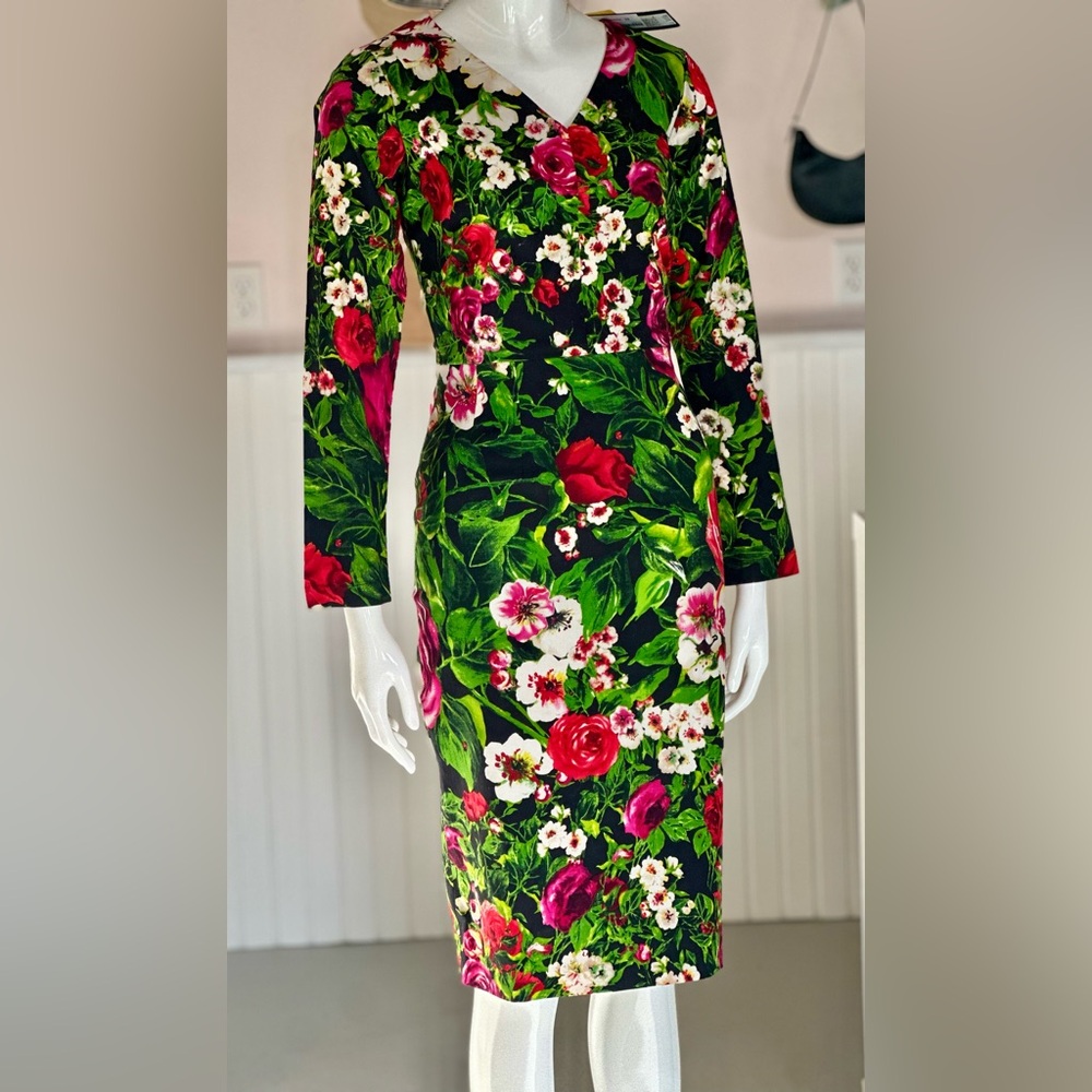 Samantha Sung V-Neck 3/4 Sleeve NWT